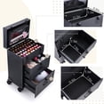 thumbnail image 4 of Manicura de piel vegana con ruedas Frenessa Rolling Nail Case, 4 of 7