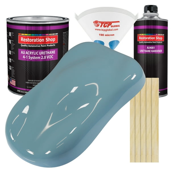 Restoration Shop Glacier Blue Acrylic Urethane Auto Paint Complete