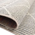 thumbnail image 6 of Unique Loom Outdoor Trellis Collection Area Rug - Dalyan (6'  Square Gray/Ivory), 6 of 7