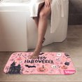 thumbnail image 5 of 1pc Happy Halloween Poster Absorbent Non-Slip Bathroom Thickened Flannel Rug Decor,Soft,Quick Drying,Suitable For Indoor/outdoor Use,Bathrooms,Bedrooms,Kitchens,Terrace,Laundry Rooms,16"x24", 5 of 9