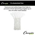 thumbnail image 6 of Champion Sports 5mm - 90gm - Basketball Net - Non-Whip Loops - White, 6 of 6