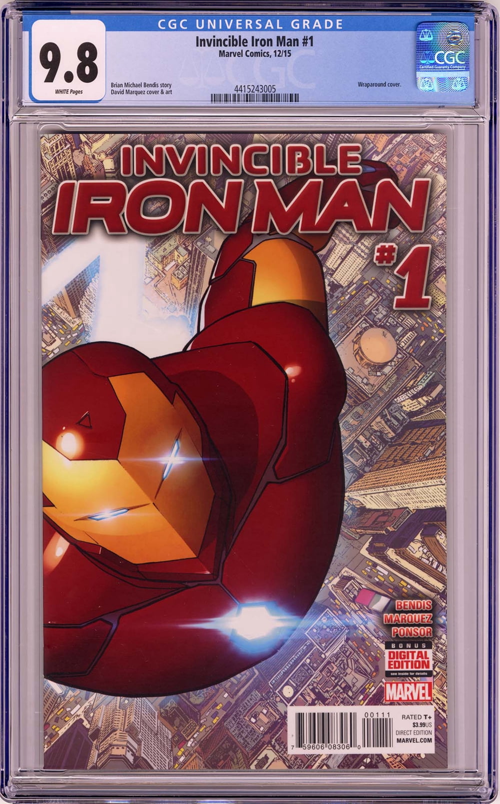 Invincible Iron Man #1 - CGC 9.8 Comic Book