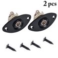 thumbnail image 2 of Coofit 2PCS Electric Guitar Output Jack Oval Dented Jack Socket Plate Guitar Accessory, 2 of 8