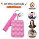 thumbnail image 5 of Bolsa de almacenamiento de monedas de burbuja de empuje de silicona, monedero antiestrés, bolsa, decoración de llavero Tmvgtek Para estrenar, 5 of 8