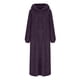 thumbnail image 5 of mfyjkho Vestidos para mujer, Vestido de manga larga con capucha y bolsillos de color liso a la moda para mujer Vestidos de playa para mujer xxxxl, 5 of 5