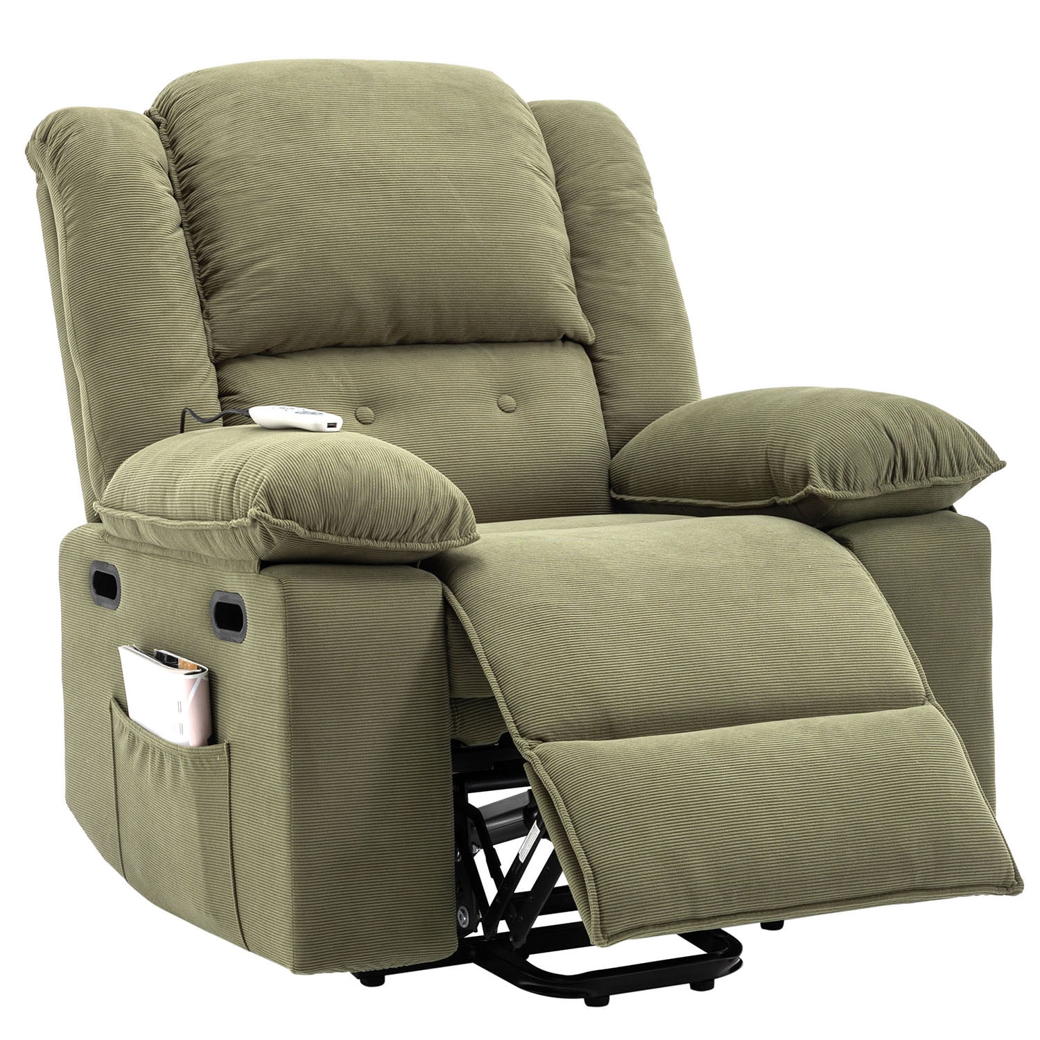Kepooman Electric Power Lift Chairs Recliner, Power Lift Chair for Elderly with Adjustable Massage and Heating Function for Living Room, Green Kepooman Electric Power Lift Chairs Recliner, Power Lift Chair for Elderly with Adjustable Massage and Heating Function for Living Room, Green