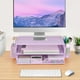 thumbnail image 5 of Soporte para monitor de ordenador AUPSEN con cajones, color morado, 5 of 7