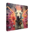 thumbnail image 2 of Canvas Wall Art - Ray Heere 'Art Dog 7' Wall Art for Living Room, Bedroom, or Office Décor by Trademark Fine Art - 35 x 35 Inches, 2 of 4