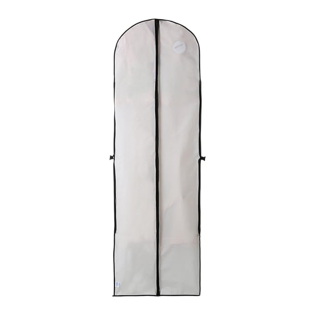 GUOOL Garment Bags Clothing Protector Waterproof Use Breathable Dress Bag White