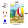 thumbnail image 2 of Toland Home Garden Summer Beach Ball Beach summer Flag Double Sided 12x18 Inch, 2 of 5