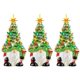 thumbnail image 1 of Resin Xmas Tree Battery Operated Xmas Gnome Ornament for Office Desk Accents, 1 of 5