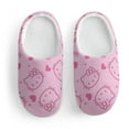thumbnail image 3 of Kids Slippers Hello Kitty House Slippers Warm Soft Plush Slipper Anti-Slip Winter Fluffy House Shoes for Boys Girls, 3 of 7