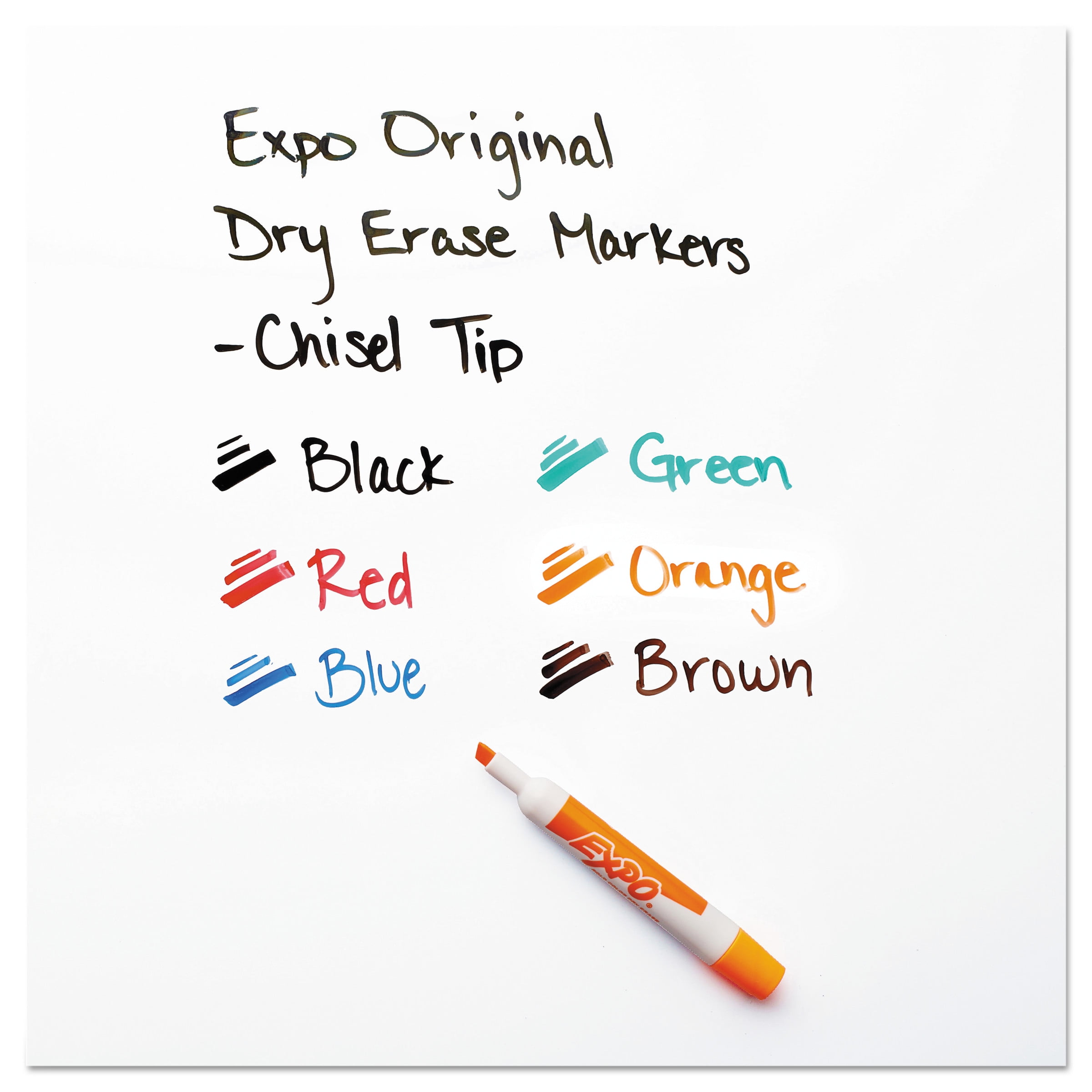 EXPO® Dry Erase Marker, Chisel Tip, Green, Dozen SAN8300