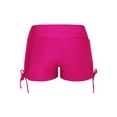 thumbnail image 6 of Inevnen Women's Swim Shorts 2.5'' High Waisted Swimsuit Bottom Ruched Side Board Shorts Tankini Bottoms, 6 of 8