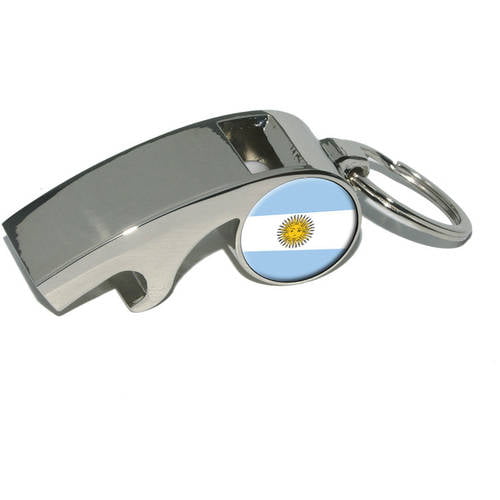 Flag of Argentina Keychain Key Ring 