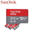 thumbnail image 2 of SDHC Sandisk tarjeta SD de 64 gb/128 gb/256 gb/512 gb/tarjeta de memoria Micro SD con lector gratuito, 2 of 3