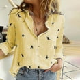 thumbnail image 1 of Camisas con estampado de pájaros para mujer, camisetas holgadas de manga larga de algodón para primavera y verano, 1 of 5
