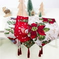 thumbnail image 4 of Camino de mesa bordado de Navidad para decoraciones de mesa de comedor de fiesta de Navidad Irfora Corredor de escritorio, 4 of 7