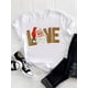 thumbnail image 1 of Camisetas estampadas de manga corta para mujer, ropa de moda con estampado de estrella, árbol de acuarela, tendencia linda, Feliz Navidad, Año Nuevo, 1 of 4