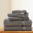 thumbnail image 2 of Salbakos Juego De Toallas De 6 Piezas 100% Algodón Turco | Colección Heirloom Quality Hotel & Spa | Ultra Suave Súper Absorbente 2 Toallitas 2 Manos 2 Juegos De Toallas De Baño | Hecho En Turquía (Jue, 2 of 5