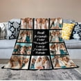 thumbnail image 6 of Custom Blanket with Picture Text Customized Photo Throw Blanket for Adult, Kids Personalized Family Photo Blanket for Mom, Dad, Grandma, Grandpa, Memorial Gifts for Christmas, Anniversary, Birthday, 6 of 6