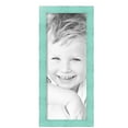 thumbnail image 2 of ArtToFrames 9x23 inch Eggshell Blue Picture Frame, Blue Wood Poster Frame (4599), 2 of 8