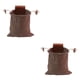 thumbnail image 4 of Soidarity Bolsa de forraje PU Mini Mushroom Cosecha Bolsa Llaves Monedas Contenedor Acampar al aire libre Cinturón marrón Type2 NO2, 4 of 6