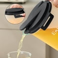 thumbnail image 4 of EGNMCR Kitchen Gadgets, Kitchen Accessories Matte Plastic 2L Summer Water Pitcher Large-Capacity Airtight Juices And Beverage Bottle Home Refrigerator Side-Door Water Bottle Plastic Cold water bottle, 4 of 6