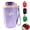 Purple, variant on Coffee Vacuum Flask with Smart LED Temperature Display, Stainless Steel Insulated Travel Mug, Portable Drink Tumbler Cup for Commuters