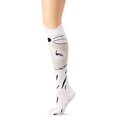 thumbnail image 1 of Chaussettes Hautes pour Femmes - Grand Bouche Loup Blanc (9-11), 1 of 3