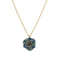 thumbnail image 1 of Collares de oro 24K con colgante Rosa real Mujer Regalo ideal para el Día de Madre San Valentín Navidad Cumplea?os Boda Aniversario Anniversary Day A?o Nuevo EOTVIA No, 1 of 6