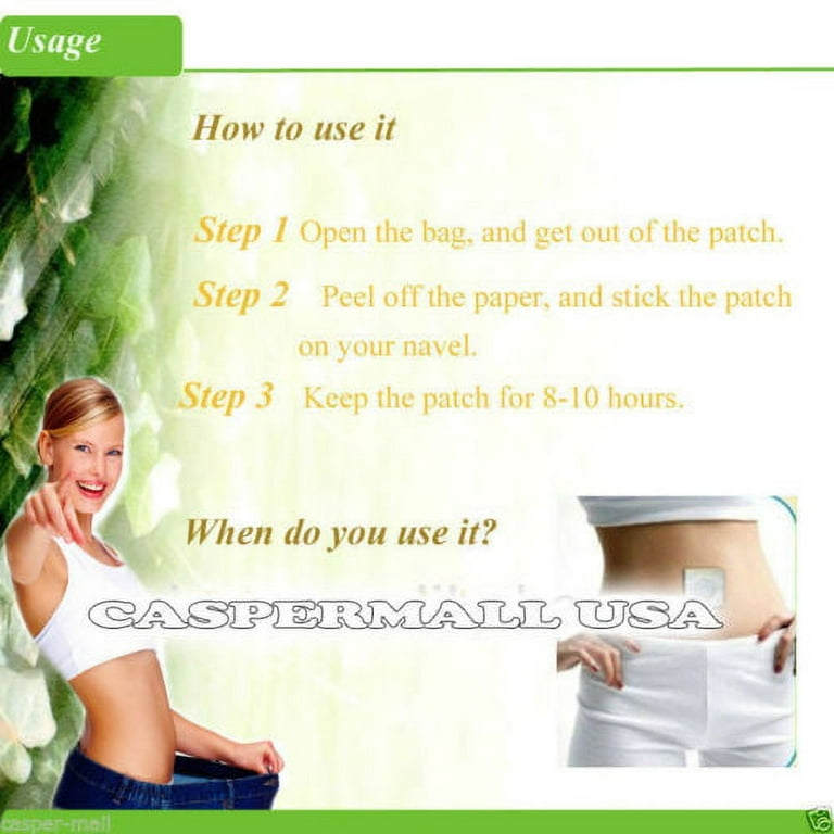 Strongest Slimming Weight Loss Patches! 30 Patches. 100% Safe and