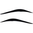 thumbnail image 1 of HELIAHO Headlight Eyebrow, 2PCS Headlight Eyebrows Left Right Quick Installation Racing Style Upgrade for 2 Series F22 F23 2015 to 2019 (Glossy Black) CJ911-49028, 1 of 8