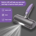 thumbnail image 5 of Rodillo de pelo reutilizable para mascotas-Rodillo removedor de pelo de mascotas sónico multisuperficie con luz LED-eliminador de pelos de perros y gatos autolimpiante, 5 of 5
