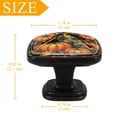 thumbnail image 4 of 4 Pcs Cabinet Handle Drawer Pulls Thanksgiving Pumpkin Knobs with Screws Square Furniture Office Cabinet Knob Decoration, 4 of 7