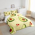 thumbnail image 4 of Juego de Cama de Aguacate Queen Size Lovely Fruits Theme 3pcs for Kids, 4 of 7
