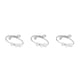 thumbnail image 3 of Sonducket Anillo de ansiedad Anillos inquietos a prueba de herrumbre Joyería ligera ajustable Type1 NO1, 3 of 6