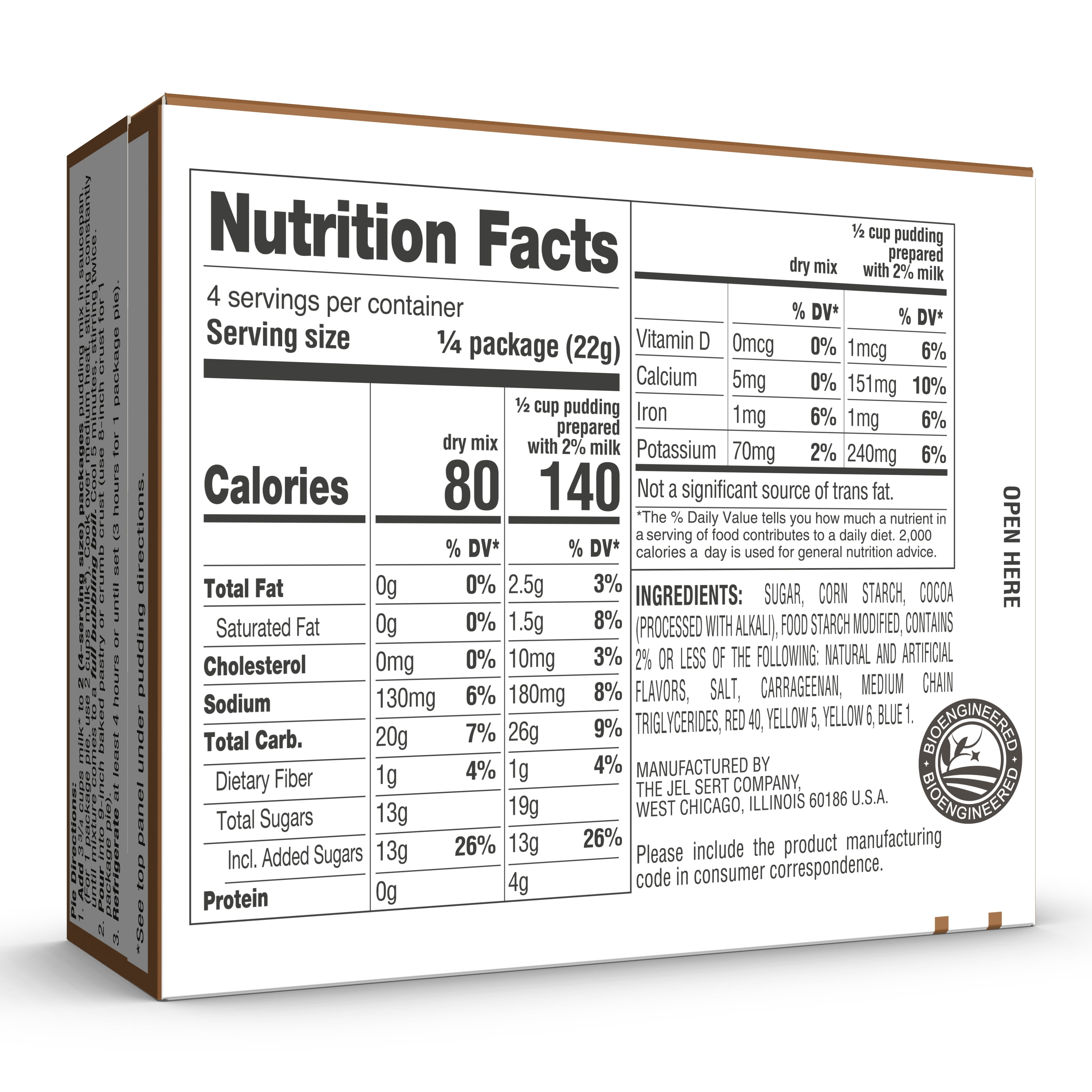 (2 pack) My-T-Fine Chocolate Cook and Serve Pudding Mix & Pie Filling, 4 Servings, 3.12 oz Box