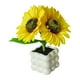 thumbnail image 3 of Lámpara de flores de girasol Nightlight, moderna, lámpara de mesa táctil, luz de flores artificiales para la decoración del escritorio del dormitorio, 3 of 10