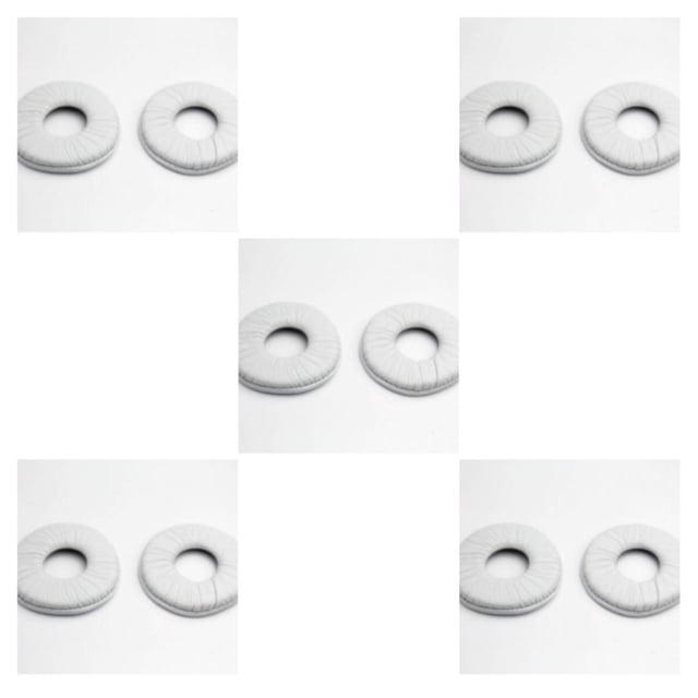 Youkk 2pcs Replacement Ear Pads Sleek And Noise Cancelling Features Compact Replacement Soft Foam Ear Pads 5Set