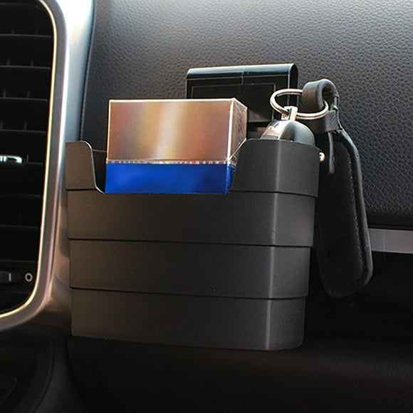 EGNMCR Car Gadgets Gifts, Car Accessories Car Storage Box, French Fries Cup, Cigaret Case, Car Keys, Small Storage, Multi-purpose Vehicle Storage Bucket storage keg
