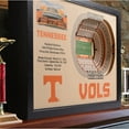 thumbnail image 2 of YouTheFan NCAA Tennessee Volunteers FB 25-Layer Stadiumview Wall Art, 2 of 7