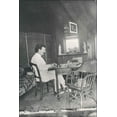 thumbnail image 1 of 24"x36" Gallery Poster, Mark Twain at desk, 1 of 1