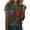 Green, variant on 4Th of July Shirts Women USA American Flag Cotton Tops Crewneck Patriotic Basic Tees Short Sleeve T-Shirt