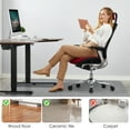 thumbnail image 4 of Toorise Office Chair Mat Anti Slip Desk Chair Mat Protective Rolling Chair Mat Easy Clean Floor Protector Premium Under Desk Rug for Home Office Rolling Chair Hardwood Tile Floors Protection, 4 of 11