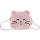 thumbnail image 1 of Lindo bolso bandolera para niñas pequeñas, adorable bolso de hombro con forma de animal, monedero de gato de peluche, cartera de peluche kawaii, bolso pequeño para niños, 1 of 8
