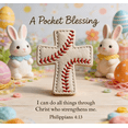 thumbnail image 6 of Easter Gift Pocket Blessing Baseball Cross Pendant - Compact Religious Decor, Durable Metal/Acrylic Design for Keychains, Bags & Daily Wear, Inspirational Faith Themed Gift, A, 6 of 6