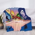 thumbnail image 3 of Movie Inside Out Flannel Blanket Cozy Ultra-Soft Micro Throw Blanket For Bed Sofa Couch Car Office Camping Travel All Season Fleece Blanket 80"x60", 3 of 8
