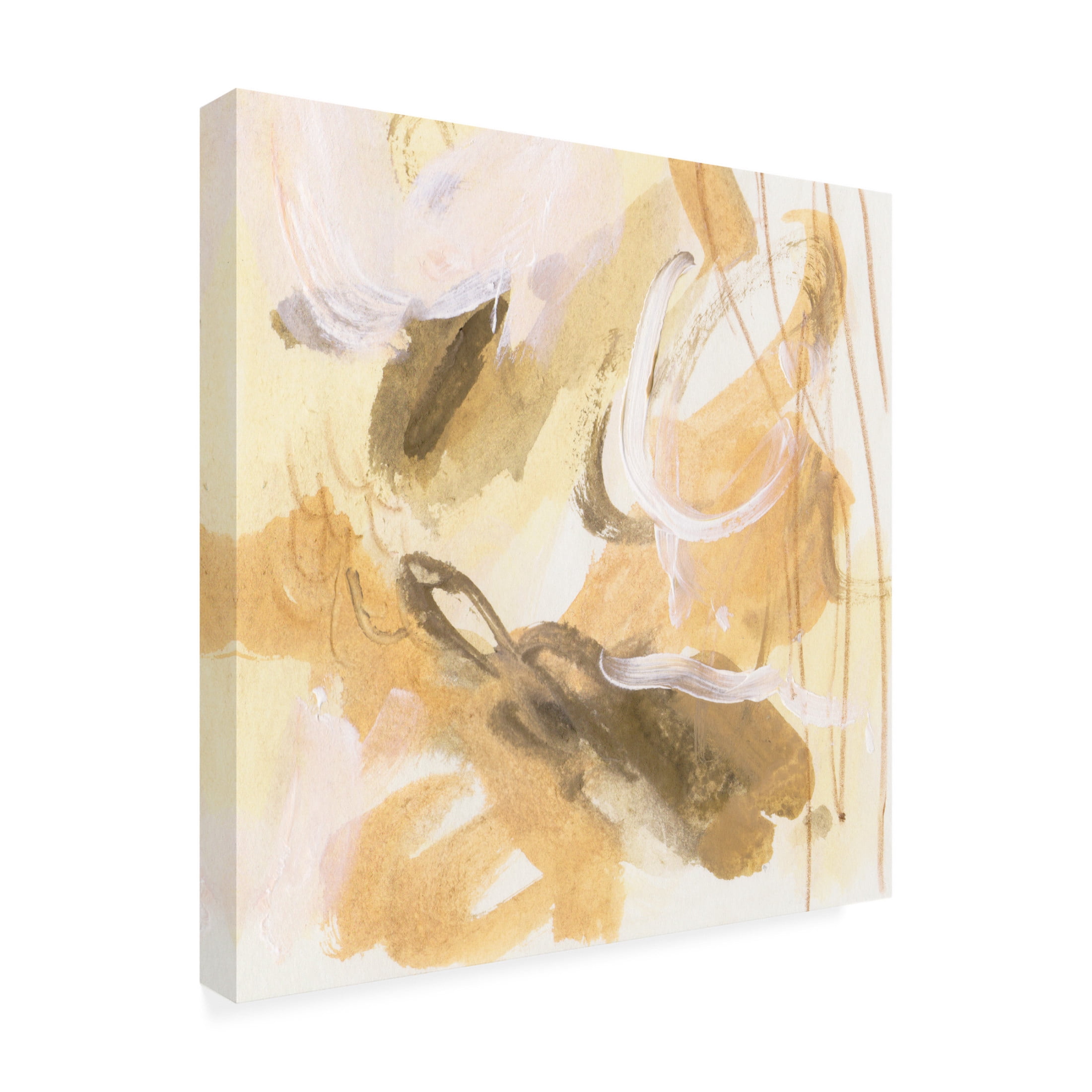 Canvas Wall Art - Melissa Wang 'Lost in Autumn V' Wall Art for Living Room, Bedroom, or Office Décor by Trademark Fine Art - 35 x 35 Inches