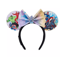 Disney Parks The Avengers Marvel Ear Headband for Adults by Sara Pichelli New